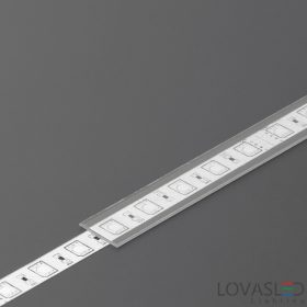   "J" becsúsztatható fedél - Víztiszta - 2 méter