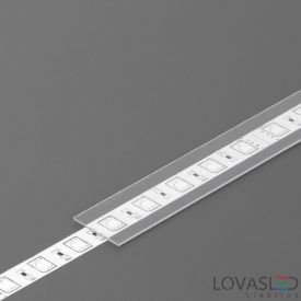   "B" becsúsztatható fedél - Víztiszta - 2 méter