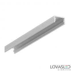   SLIM8 alu LED profil - Natúr alumínium - 2 méter SLIM8 alu LED profil - Natúr alumínium - 2 méter