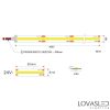 LovasLED COB LED szalag 24V 15W 3000K CRI>90 480LED/m