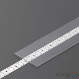   "A9" becsúsztatható fedél - Víztiszta - 2 méter